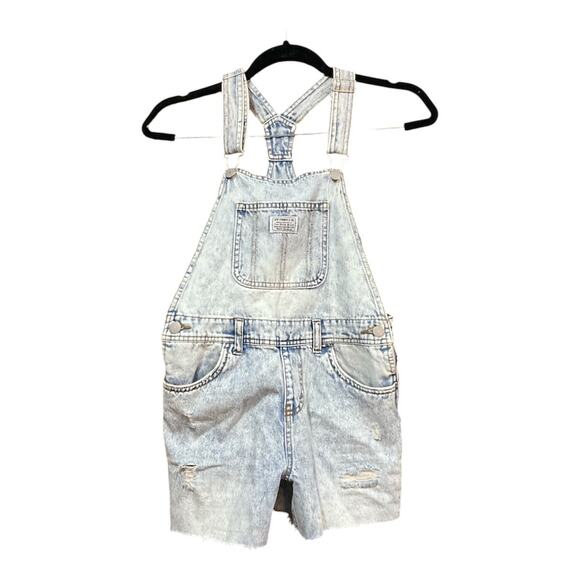 Levi’s Overalls Girls 12 Blue - Picture 1 of 5